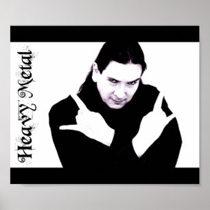 Póster Poster Metalizado pesado