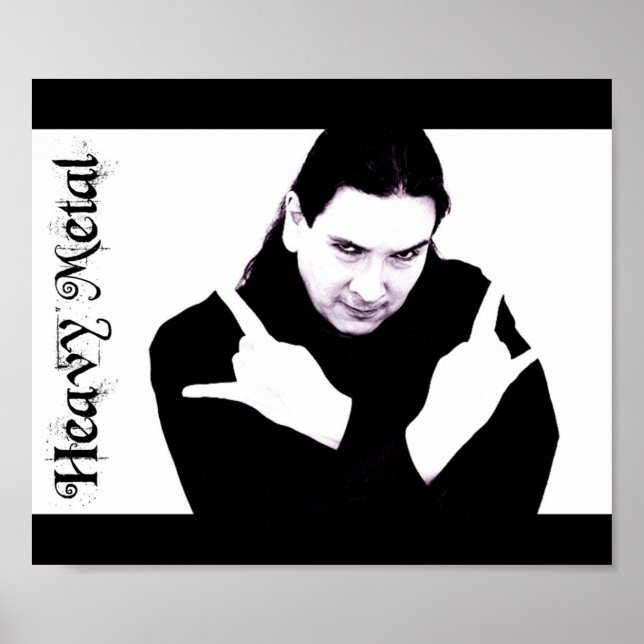 Póster Poster Metalizado pesado (Frente)