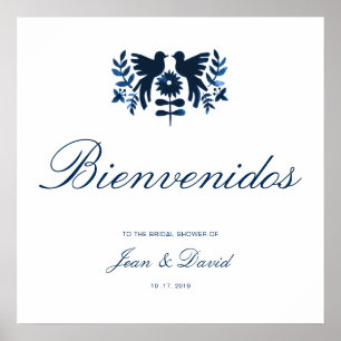 Póster Poster mexicano de bienvenida otomí - Armada