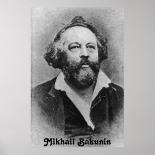 Póster Poster Mikhail Bakunin