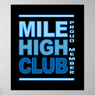 Póster Poster Mile High Club