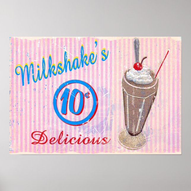 Póster Poster Milkshake II (Frente)