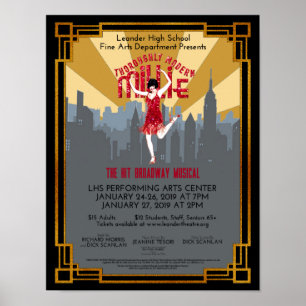 Póster poster "Millie profundamente moderna"