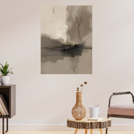 Póster Poster Minimalista japonés zen calma modernidad