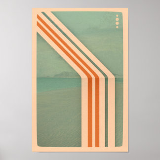 Póster Poster Minimalista retro