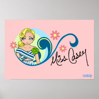 Póster poster "Miss Casey"
