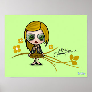 Póster poster "Miss Cosmopolitan"