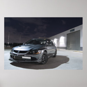 Póster Poster Mitsubishi Evolution 8