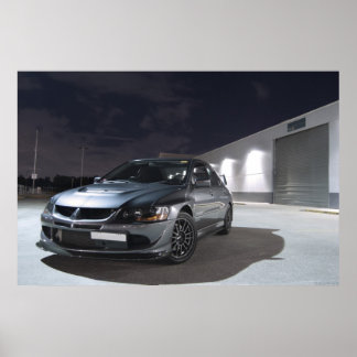 Póster Poster Mitsubishi Evolution 8