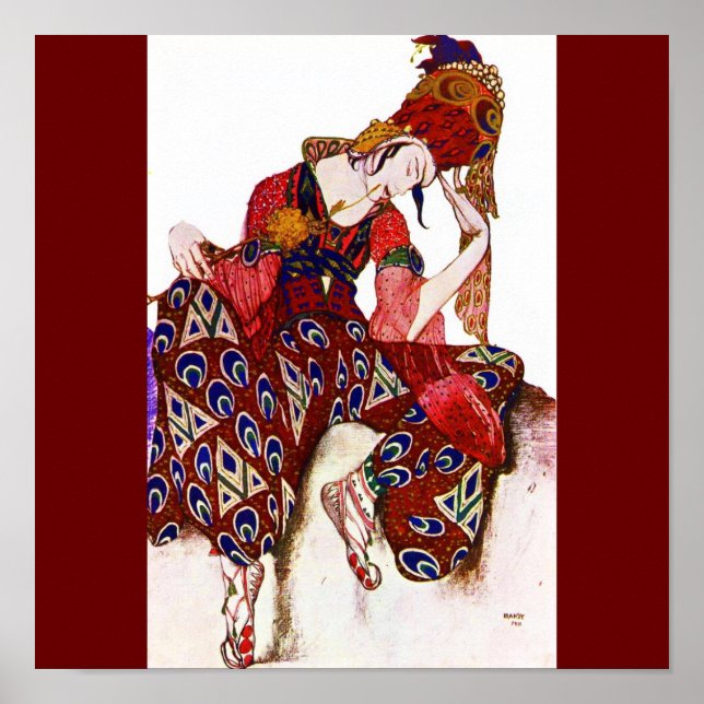 Póster Poster-Moda Art-Bakst 2 (Frente)