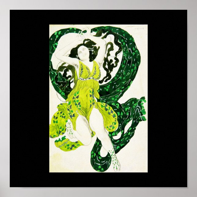 Póster Poster-Moda Art-Bakst 20 (Frente)