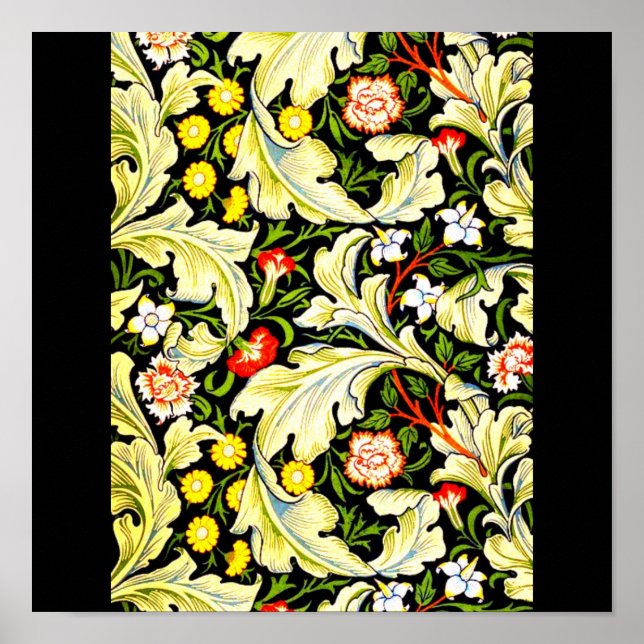 Póster Poster-moda/Fabric-William Morris 3 (Frente)