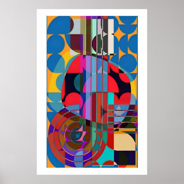 Póster Poster moderno de mediados de siglo (Frente)