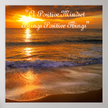 Poster moderno Ocean Sunset