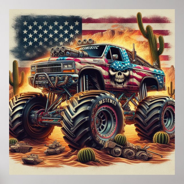 PÓSTER POSTER MONSTER TRUCK (Frente)
