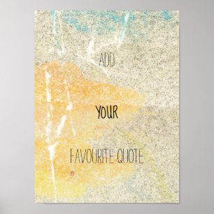 Póster Poster motivacional