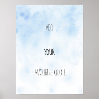 Póster Poster motivacional