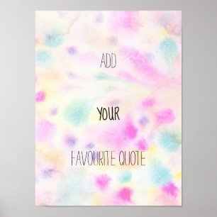 Póster Poster motivacional