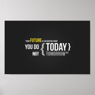 Póster Poster motivacional