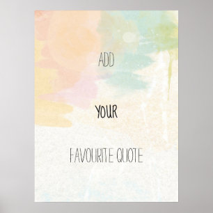 Póster Poster motivacional