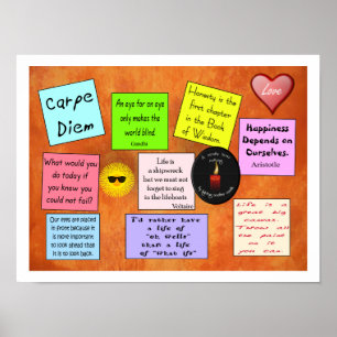 Póster Poster motivacional