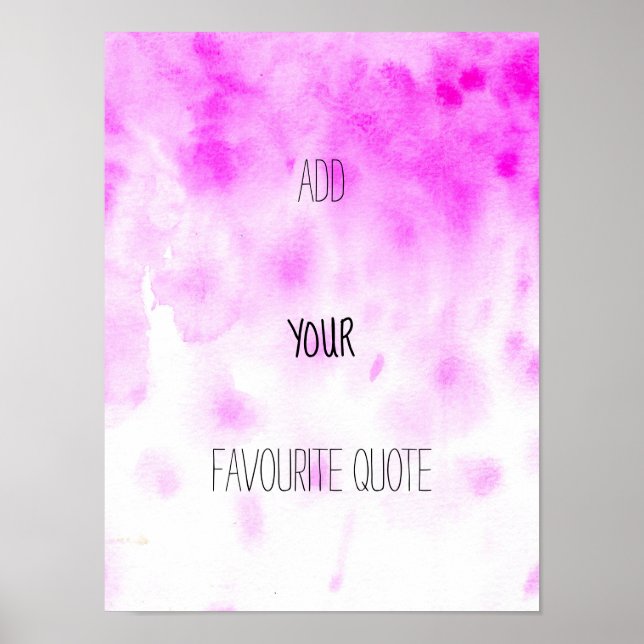 Póster Poster motivacional (Frente)