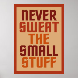 Póster Poster motivacional