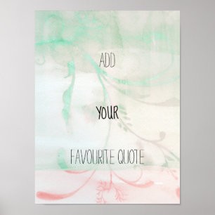 Póster Poster motivacional