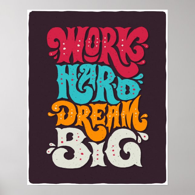 Póster Poster motivacional (Frente)