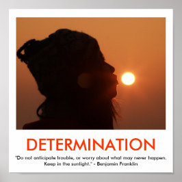 Póster POSTER motivacional de DETERMINACIÓN