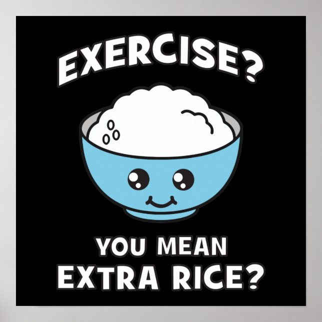 Póster Poster motivacional de entrenamiento (Frente)