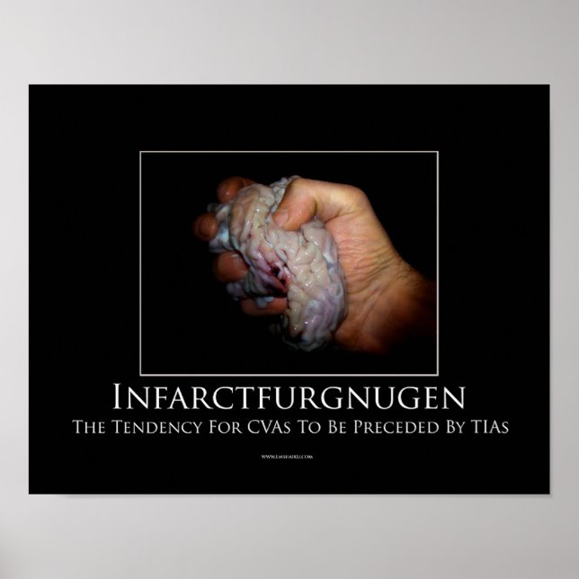 Póster Poster motivacional de Infarctfurgnugen (Frente)
