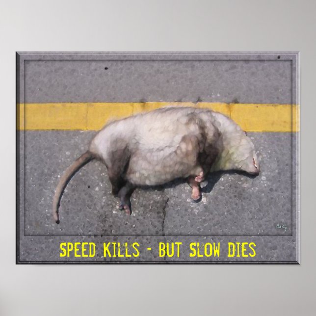 Póster Poster motivacional de la carrera (Frente)