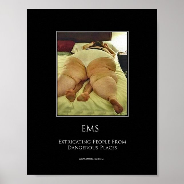 Póster Poster motivacional de posiciones peligrosas (Frente)