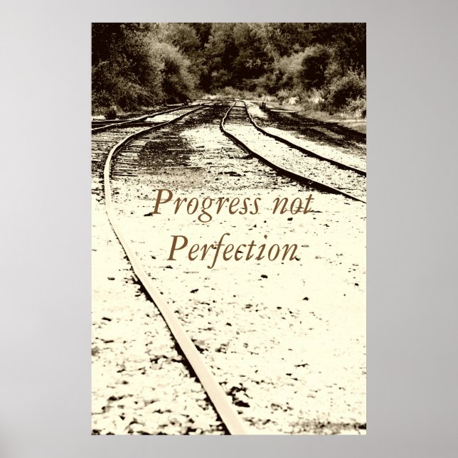 Póster Poster motivacional de recuperación (Frente)