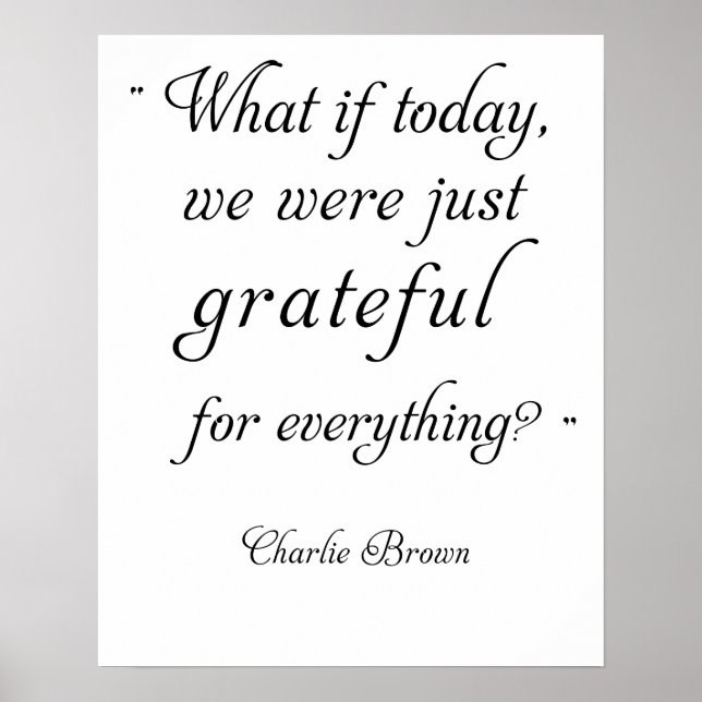 Póster Poster motivacional del pensamiento positivo (Frente)