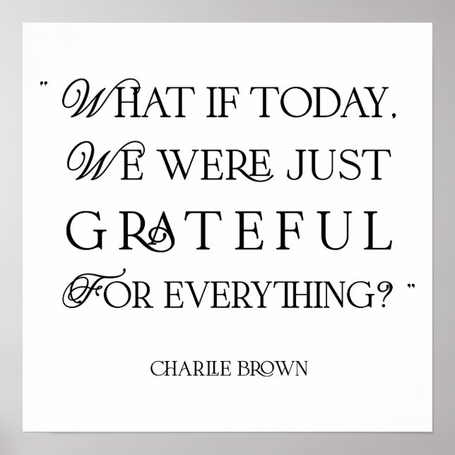 Póster Poster motivacional del pensamiento positivo (Frente)