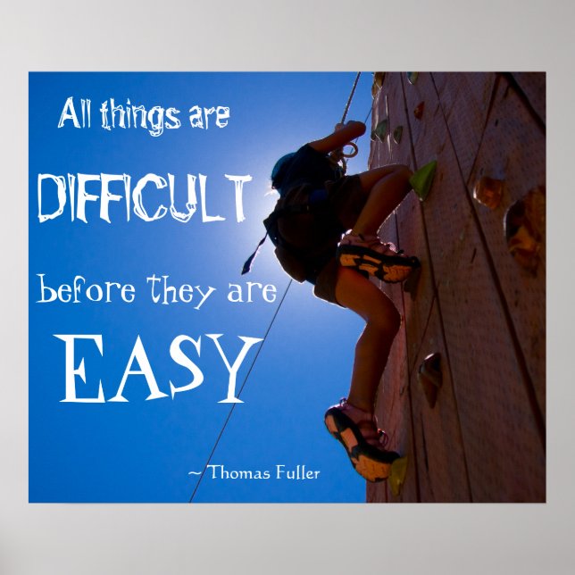 Póster Poster motivador de aula (Frente)