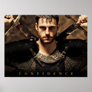 Póster poster motivador de confianza