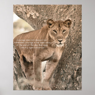 Póster Poster motivador de valor