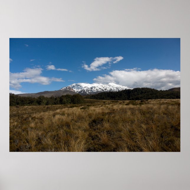 Póster Poster Mount Ruapehu (Frente)