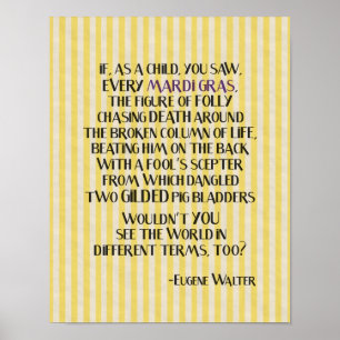 Póster Poster móvil del carnaval