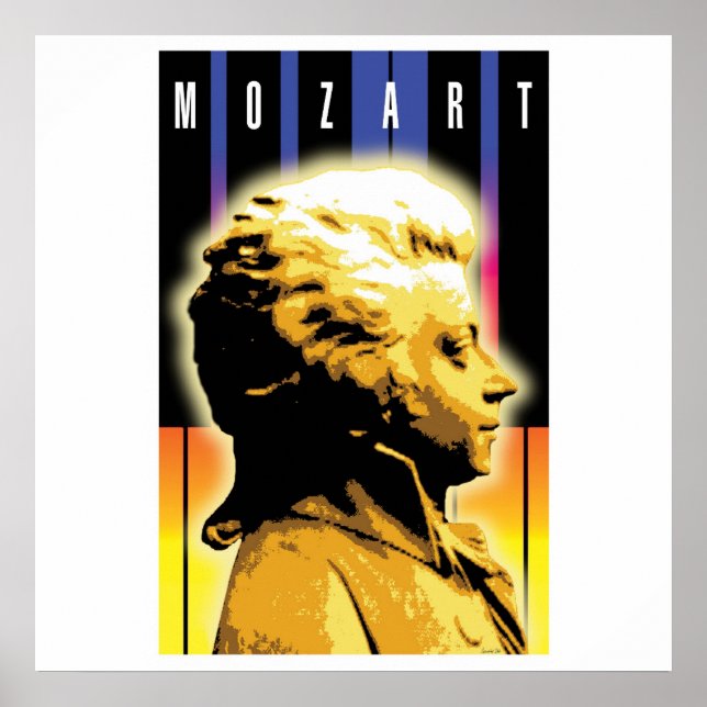 PÓSTER POSTER MOZART RAINBOW (Frente)