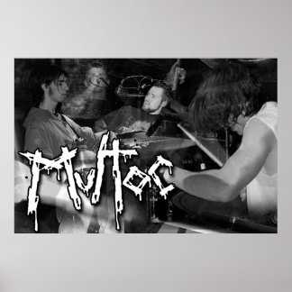 Póster Poster Multoc de B&W