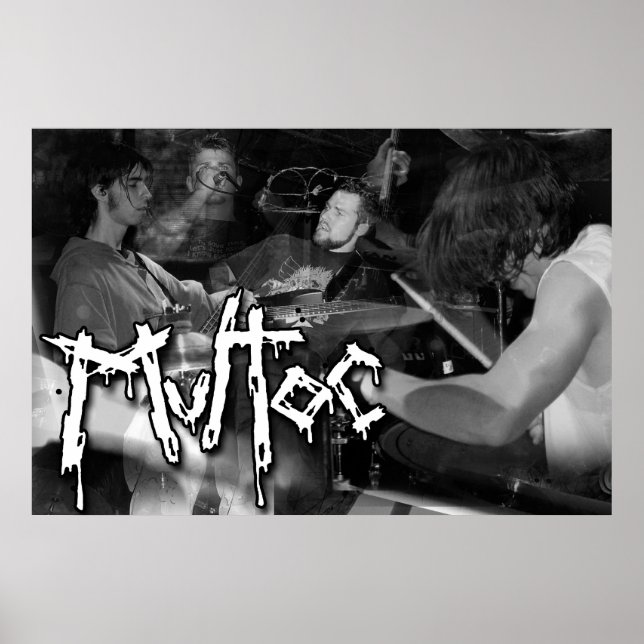 Póster Poster Multoc de B&W (Frente)