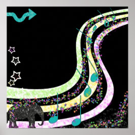 Póster Poster musical