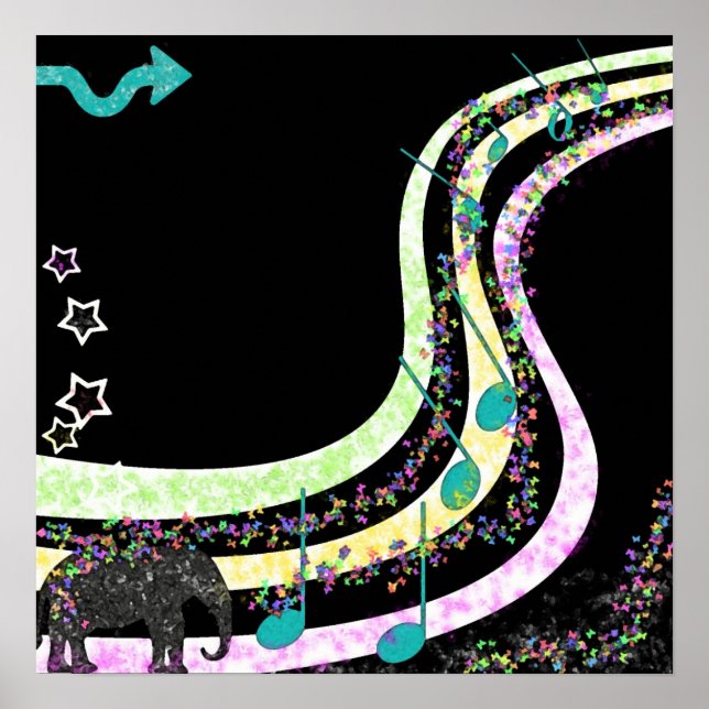 Póster Poster musical (Frente)