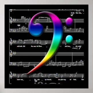 Póster Poster musical