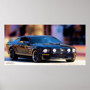 Póster poster Mustang GT S197 '08