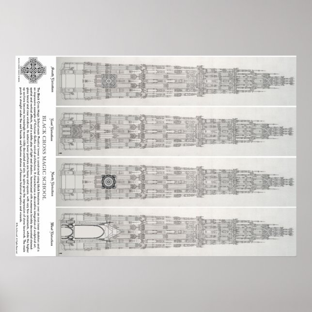 Póster Poster Nº 1 de Black Cross Magic School (Frente)